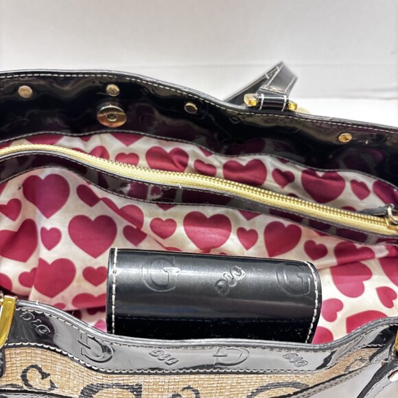 Vintage Guess Large Tote or Shoulder Bag Early 2000's - Great Condition - Picture 6 of 7